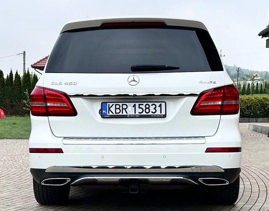 Mercedes-Benz GLS cena 209000 przebieg: 124000, rok produkcji 2018 z Czchów małe 631